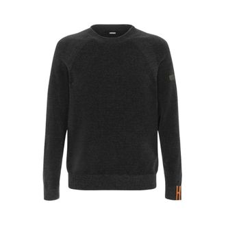 H&egrave;SKIMO Girocollo in ciniglia - Knitwear - Hombre - Azul - L