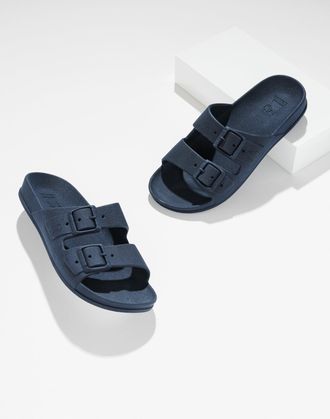 Cacato&egrave;s Rio De Janeiro Slides - Navy Blue - 10M Talbots