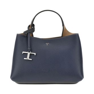 Tod's Dames, Tassen, Blauw, Maat: ONE Size Leer