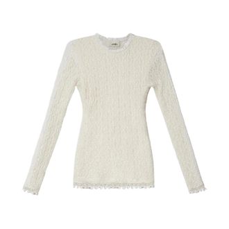 Isabel Marant Top Brany - Knitwear - Mujer - Blanco - XS