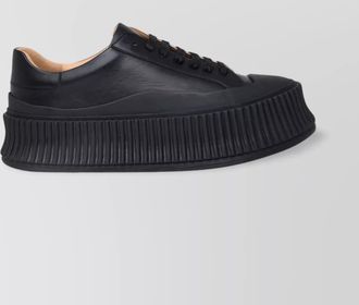 Jil Sander leather sneakers