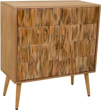 Wanderlust Deco Wanderlust Deco - Recibidor De Madera Marr&oacute;n 76x38x83