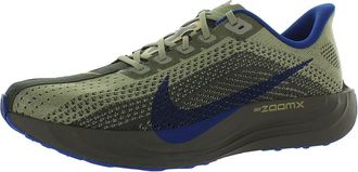 Nike Nike Mens Pegasus Plus Running Shoes, Cargo Khaki/Deep Royal Blue-beige, 10.5