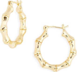 CHILD OF WILD Dominica Hoop Earrings in Gold at Nordstrom