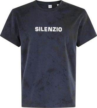 Aspesi Silenzio T-Shirt - Heren - T-shirts - Blauw - XL - Katoen - Tops