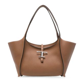 Tod's Dames, Tassen, Bruin, Maat: ONE Size Leer