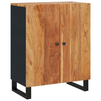 vidaXL Vidaxl Credenza 60x33x75 Cm In Legno Massello Di Acacia