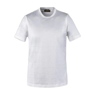 Moorer Crew-neck T-shirt - male - Moorer - T-Shirts - White - M - Tops