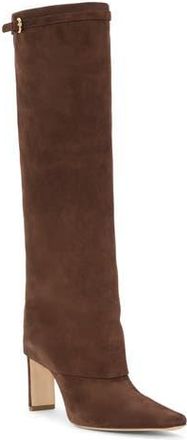 Staud Wally Foldover Boot in Mahogany at Nordstrom Rack, Size 10.5Us / 40.5Eu