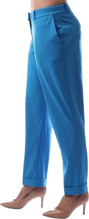 HUGO BOSS Dames/Dames Effen Rechte Chino (Helder Blauw)