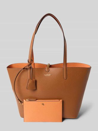 Lauren Ralph Lauren Shopper in Leder-Optik in Cognac, Gr&ouml;&szlig;e 1