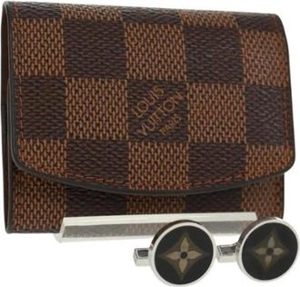Louis Vuitton Pre-owned Accessories, male, Brown, Size: ONE SIZE Pre-owned Cuff Case