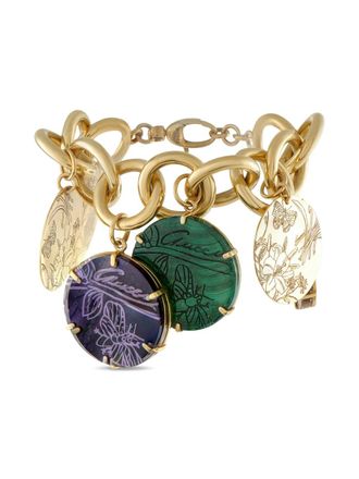 Gucci Bracciale con ciondoli Saint Tropez in oro giallo 18 carati