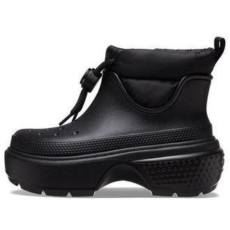Crocs Stomp Puff Boot Black 209324-001