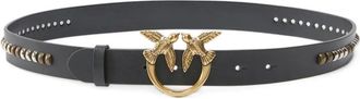 Pinko Cintura con borchie - Nero