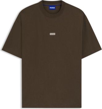 HUGO BOSS Logo-print T-shirt in cotton jersey