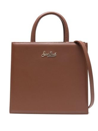 MC2 Saint Barth Brown Midi Shopping Bag