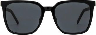 Saint Laurent Black Square Ladies Sunglasses SL M146/K 001 56