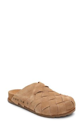 Ash Tor Woven Clog in Moka Mou at Nordstrom, Size 10Us