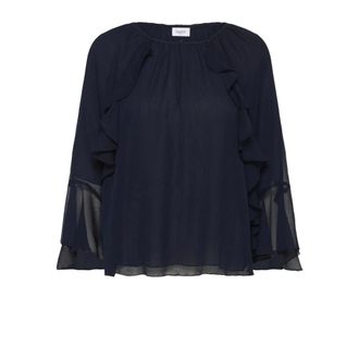 Saint Tropez Night Sky Blouse - female - Saint Tropez - Blouses - Blue - XS - Blouses & Shirts