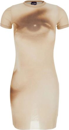 Jean Paul Gaultier Donna, Abiti, Beige, S, new