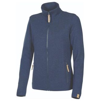 Ivanhoe of Sweden Hanna Full Zip Merinojacke f&uuml;r Damen | blau