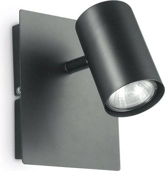 Ideal Lux Spot - 1 Luz De Pared, Negro - Ideal Lux