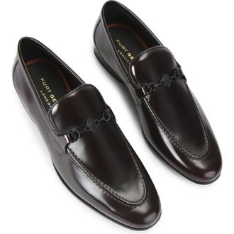 Kurt Geiger Alton Bit Loafer in Medium Red at Nordstrom, Size 10.5