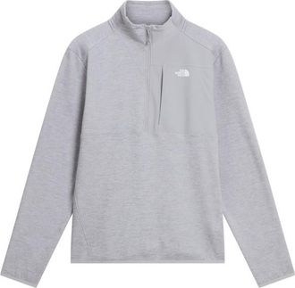 The North Face Performance Fleece 1/4 Zip Fleecepullover f&uuml;r Herren | grau