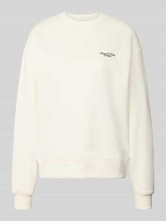 Marc O'Polo Denim Relaxed Fit Sweatshirt aus reiner Baumwolle in Offwhite, Gr&ouml;&szlig;e XL
