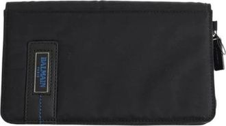 Balmain Pre-owned Wallets, female, Black, Size: ONE SIZE Pre-owned Card Holder