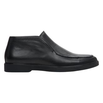 Estro & Luminara Black Ankle Boots - male - Estro - Ankle Boots - Black - 7 UK - Shoes