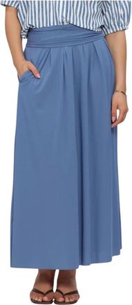 JapanTKY Japan Tky, Rokken, Dames, Blauw, L, Bakana Maxi Rok