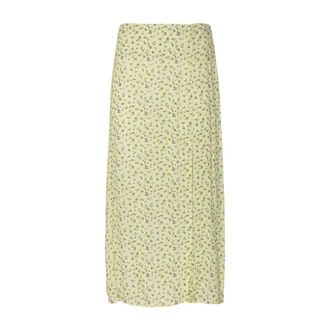 Mar De Margaritas Roxana Midi Skirt - female - Mar De Margaritas - Midi Skirts - Green - M - Skirts