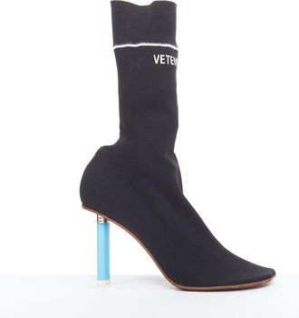 VETEMENTS Demna Blue Cigarette Lighter boots