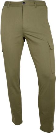 HUGO BOSS Kaiton Cargo Broek - Heren - Straight fit broeken - Groen - XS - Katoen - Broeken