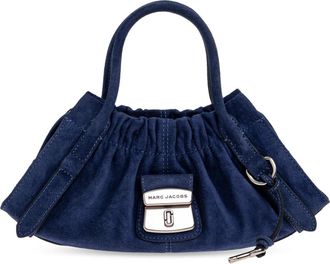 Marc Jacobs The Cristina Small Satchel - Dames - Handtassen - Blauw - ONE Size - Leer - Tassen