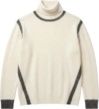 ATOMOFACTORY Atomofactory - Dolcevita - Heren - Truien - Wit - Maat: M Wol