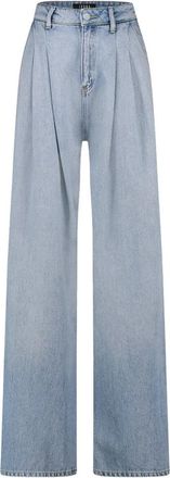 Ibana Pristina Stijlvolle Broek - Dames - Loose Fit Jeans - Blauw - M - Katoen - Jeans