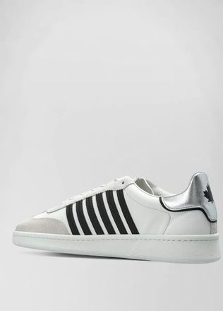 Dsquared2 leather low-top sneakers
