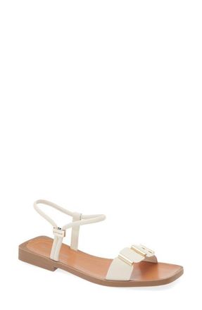Bottero Botfisher Ankle Strap Sandal in Off White at Nordstrom, Size 11