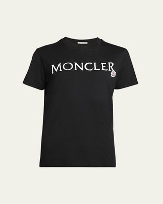 Moncler Embroidered Logo T-Shirt