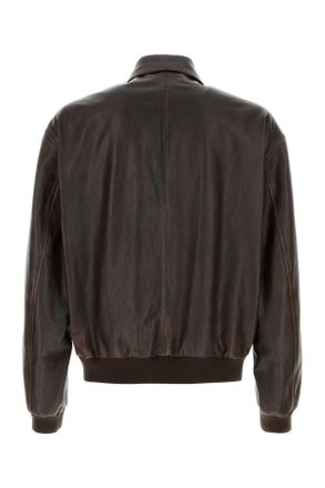 Prada Mens Capi Pelle Moro Giacche In Jacket