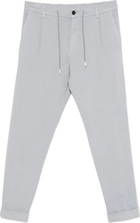 Eleventy Broek met trekkoord - Blauw