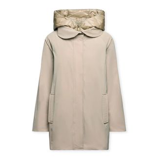 Elena Miro Jassen, Dames, Beige, 5Xl, Polyester, Layering Donsjas