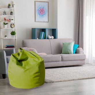 Talamo Italia Talamo Italia - Dmora Puf Elegante, Color Verde, Medidas 80 X 120 X 80 Cm, Con Embalaje Reforzado