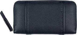 Tom Tailor Geldb&ouml;rse TOM TAILOR Beca, Damen, blau (dunkelblau), Polyurethan, clean, gepflegt, unifarben, Basic, Kleinlederwaren Geldb&ouml;rse, aus hochwertigem Kunst