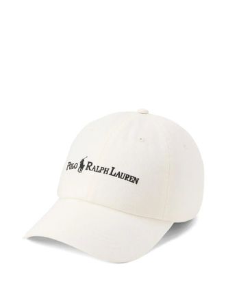 Polo Ralph Lauren logo-embroidered baseball cap - Neutrals