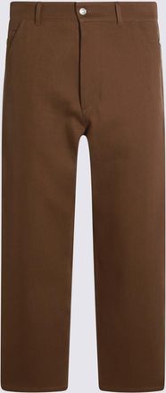 Moschino Trousers Marrone-Uomo