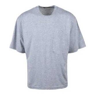 Hev&ograve; T-Shirts, male, Gray, Size: S T-Shirt